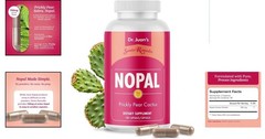Natural 700 mg Nopal Cactus Capsules – Immediate Release Gluten-Free Supplement