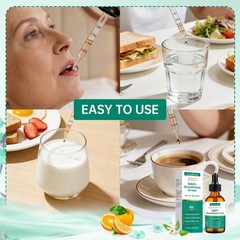 NAD+ Glutathione Liquid Drops with 2.04 Fl Oz (Pack of 1)