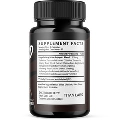 (1 Pack) Horsewood Advanced Male Health Support Formula Horse Wood 60 Capsules