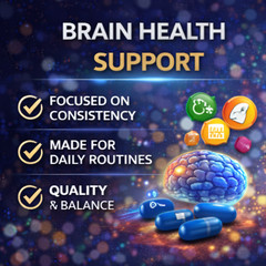 5-Pack BrainVex Capsules – Brain Vex Advanced Brain Health Support – 300 Caps