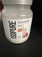 Clear Low Carb Protein Powder, Watermelon Lime, 16 Servings 20g Protein