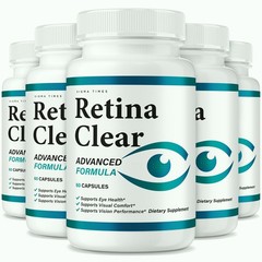 (5 Pack) Retina Clear – Retina Clear Capsules for Eyes