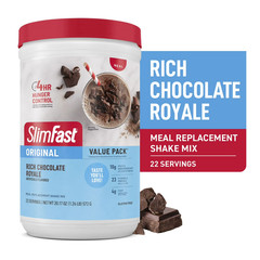 Original Meal Replacement Shake Mix, Rich Chocolate Royale, 20.18 oz, ………
