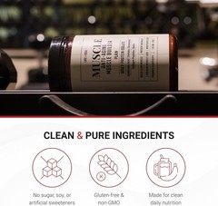 Whey Protein – Anti-Aging Muscle Builder with Shiitake Mushroom, Collagen & Hyal