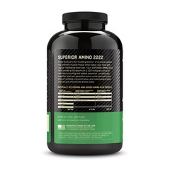 Essential Amino Acids Tablets, Complete EAAs, 160 Count, Superior Amino Formula