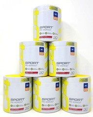 (6) Cellucor C4 Sport PRE-WORKOUT “FRUIT PUNCH” 30 Servings Best by 04/2026