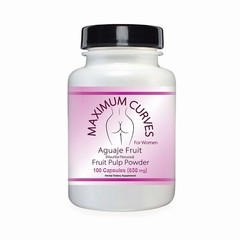 Maximum Curves Pure Aguaje For Women’s Butt, Breast And Curves 650 mg 100 Caps