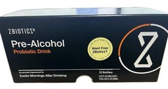 ZBiotics Pre-Alcohol Probiotic Drink, Feel Better After Drinking 12 Pack, 0.47