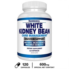 White Kidney Bean 120pcs – Carbohydrate Blocker, Weight Loss, Digestive Support