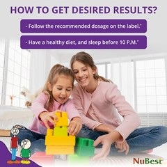 NuBest Tall Kids-Toddlers Vitamins and Kids Vitamins for Age 2 to 9 -90 Chewable