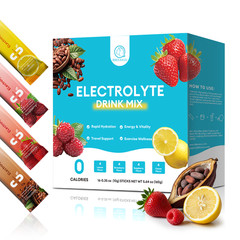 Energy & Hydration Electrolyte Powdered Drink Mix Variety pack, 16 Ct