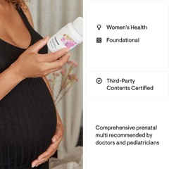 Thorne Basic Prenatal Supplement Pregnancy/Nursing – 90 Caps – EXP 2028+