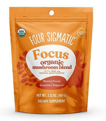 Four Sigmatic Focus Organic Mushroom Blend Mix 2.12 oz FRESH