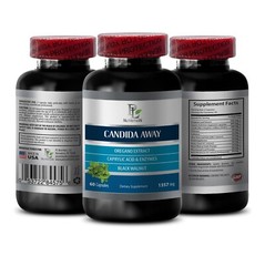 Morning Energy – CANDIDA AWAY – Daily Refresh 3 Bottles 180 Capsules