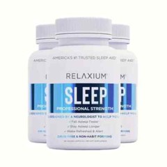 3-Pack Relaxium Sleep Natural Dietary Supplement for Better Sleep – 180 Capsules