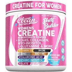 Clean Nutra Women’s Creatine Powder Collagen Muscle Hormone Beauty Support