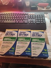 Lot of 3 Osteo Bi-Flex Advanced Omega-3 Joint Complex, 80 Ct Exp 5/27 Free Ship