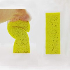 Large Natural Cellulose Cleaning Sponges (3-Pack) – Biodegradable, Absorbe