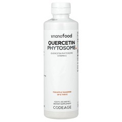 2 X Codeage, Quercetin Phytosome, Pineapple Tangerine, 15.22 fl oz (450 ml)