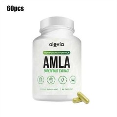3x Alevia Organic Amla Capsules 1000mg Indian Gooseberry Antioxidant Supplement
