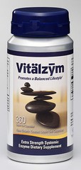 VITALZYM, 360 Gel Caps ”FREE CD”,Systemic Enzymes, FIBROIDS,JOINT PAIN E-MAIL US