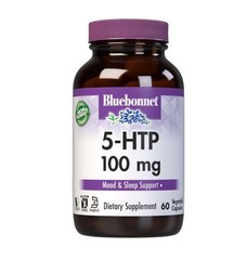 5-HTP 100mg for Mood Support, Neurotransmitter Boost, Vegan, Non-GMO, 60 Caps