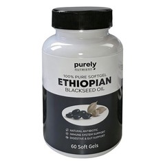 Ethiopian Black Oil Seed Softgels 100% Pure plant-based