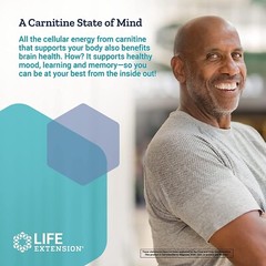 Life Extension Optimized Carnitine, 60 Vegetarian Capsules