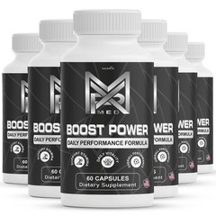 (6 Pack) Boost Power Men’s Health Support Dietary Supplement Male Capsules
