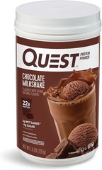 Quest Chocolate Milkshake Protein Powder 1.6 lb 24 Servings Gluten Free