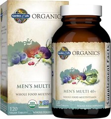 Garden of Life Mykind Organics Men’s Multi 40+ 120 Vegan Tablets
