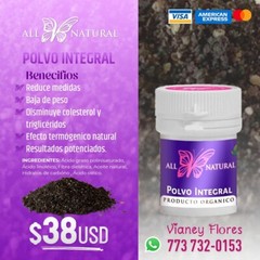 Polvo Integral Semilla De Brasil