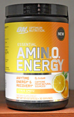 Optimum Nutrition Essential Amino Energy Citrus Spritz 9.5oz 30 Servings NEW