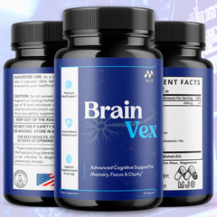 (5 Pack) BrainVex Advanced Support Vitamin Max Supplement Brain Vex 300 Capsules