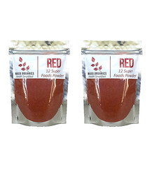 MAXX Organics RED 12 SUPERFOOD FRUIT POWDER 60 Day Compare Organifi Juice Drink