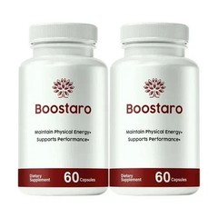 Boostaro Capsules, Boostaro Male Pills, Boostaro Supplement -120 CT | Pack of 2