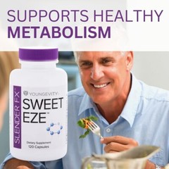 Youngevity Slender Fx Sweet Eze 120 capsules 6 Pack Dr. Wallach – FREE SHIPPING