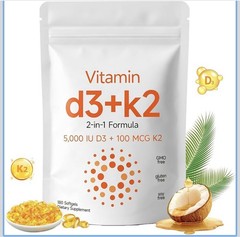 VITAMIN D3+K2 3 BAGS