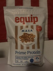 Equip Prime Protein Grass-Fed Beef Isolate Powder MASA Chocolate Churro 29.8oz