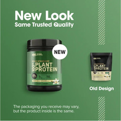 Optimum Nutrition Gold Standard 100% Plant Protein Powder, Creamy Vanilla, 1 lb