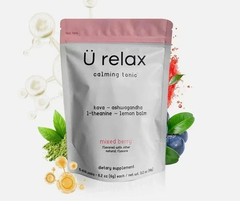 U Relax Calming Tonic- 15 Packets MIXED BERRY Flavor Relax Drink 2 pack!!!
