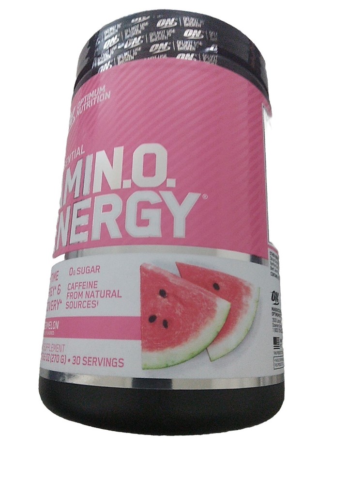 Optimum Nutrition Amino Energy 30 Servings WaterMellon 9.5oz ON AMIN.O.