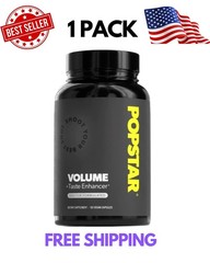 Popstar Semen Volume Supplement 120 Capsules Men’s Fertility Zinc NEW Pack of 1
