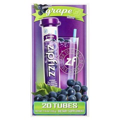 2 X Zipfizz, Energy Drink Mix, Grape, 20 Tubes, 0.39 oz (11 g) Each