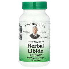 2 X Christopher’s Original Formulas, Herbal Libido Formula, 100 Vegetarian Caps