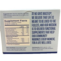 No Days Wasted DHM Detox Recovery Blend, 30 Servings (60 Capsules) EXP 05/2026