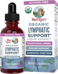 MaryRuth’s Organic Lymphatic Support – Echinacea & Elderberry Drops – Vegan – 30