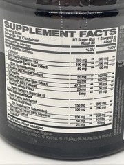 Alpha Grind 100% Arabica Coffee Male Drive Boost Energy Lean Muscle Exp 9/27