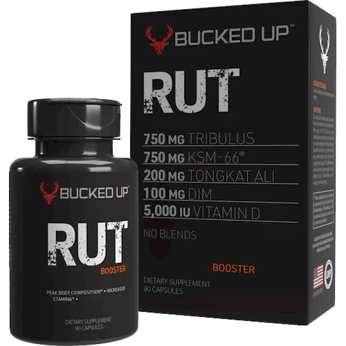 Bucked Up RUT Testosterone Booster 90 Caps FREE SHIPPING