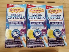 Emergen-C Immune Support On-the-Go Crystals Berry Lemonade 3 Boxes Exp Oct 2026